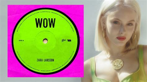 zara larsson wow stihovi