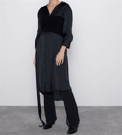 Zara Knit Maternity Dress in Dark Blue by Noppies