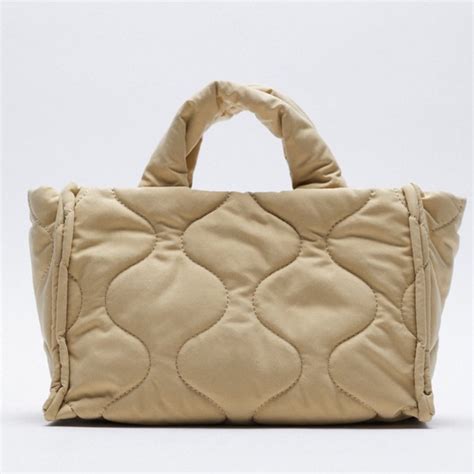 Zara Quilted Shopper