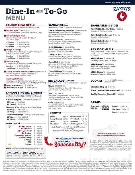 Fast Food Under 500 Zaxby's Low calorie fast food, Healthy fast food