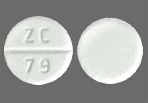zc 79 white round pill