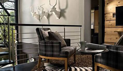 Zebra Curtains Living Room Interior Design