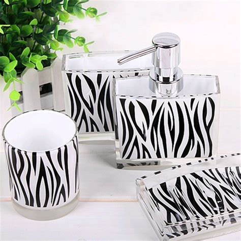 Zebra Bathroom Set Ideas