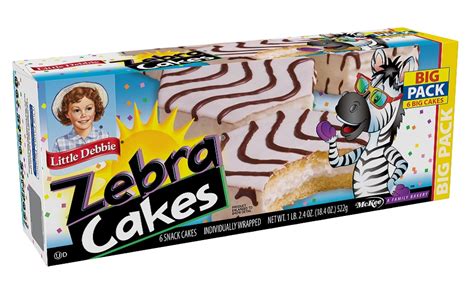 Zebra Cake Snack