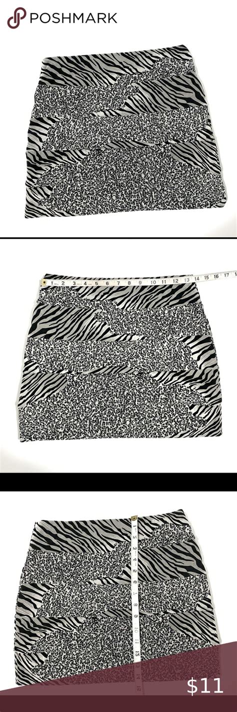 Zebra Cheetah Skirt