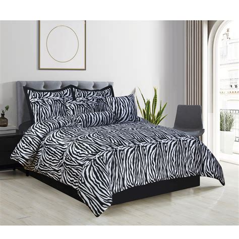 Zebra Comforter Queen Size
