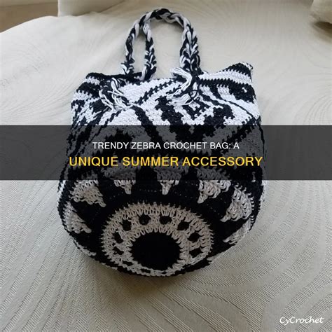 Zebra Crochet Bag Pattern