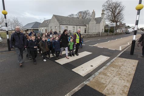 Zebra Crossing Outside School