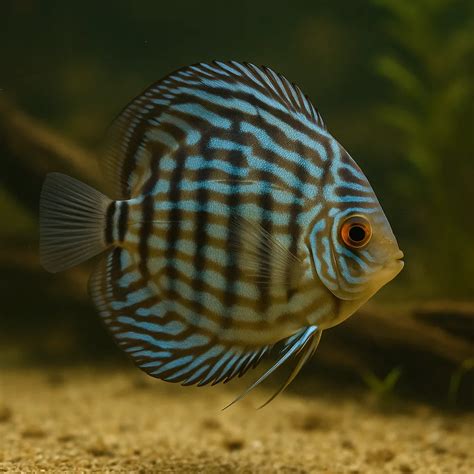 Zebra Discus Fish