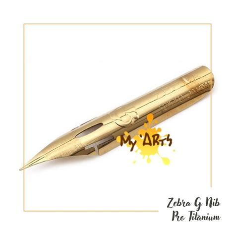 Zebra G Nib Chrome Vs Titanium