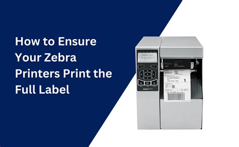 Zebra Label Printing Too Large