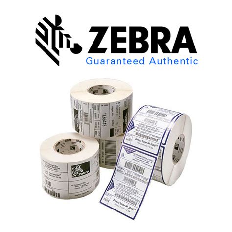 Zebra Labels 1.5 X .5