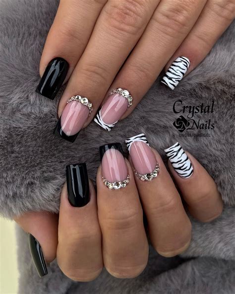 Zebra Nail Designs Tips