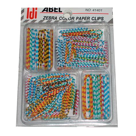 Zebra Paper Clips