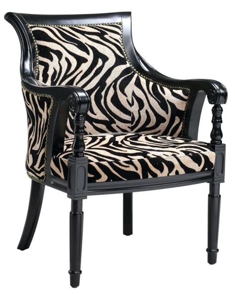 Zebra Print Arm Chairs