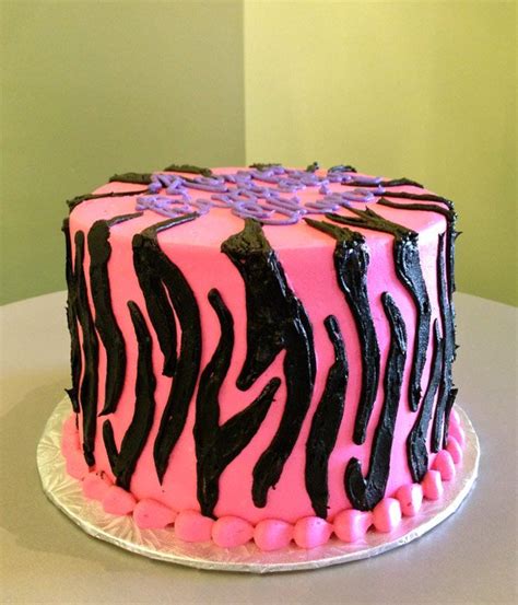 Zebra Print Cake Ideas