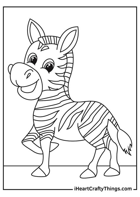 zebra print coloring pages printable template