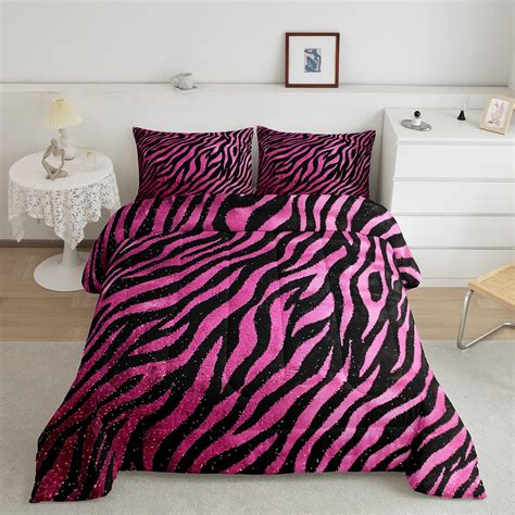Zebra Print Comforter Queen