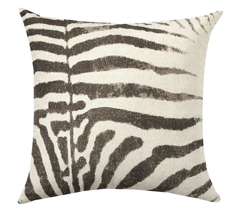 Zebra Print Outdoor Pillows