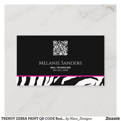 Zebra Print Qr Code