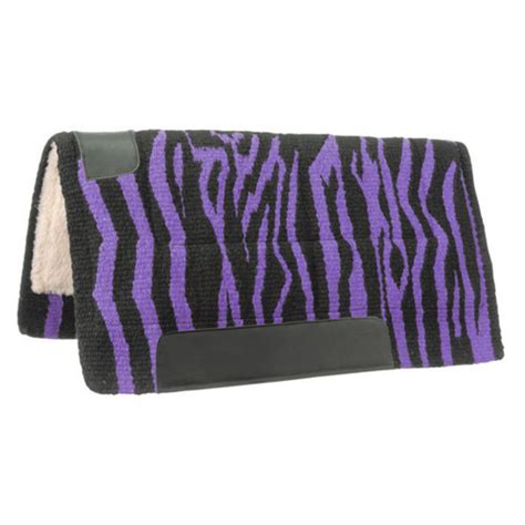 Zebra Print Saddle Blanket