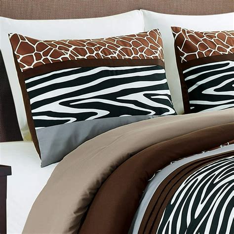 Zebra Print Twin Comforter