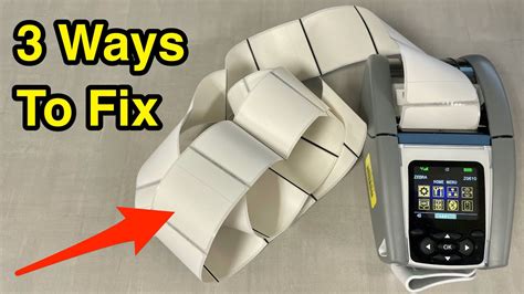 Zebra Printer Labels Getting Stuck