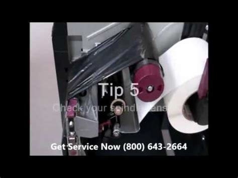 Zebra Printer Ribbon Wrinkle