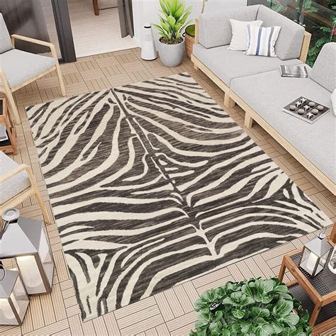 Zebra Rug At Home