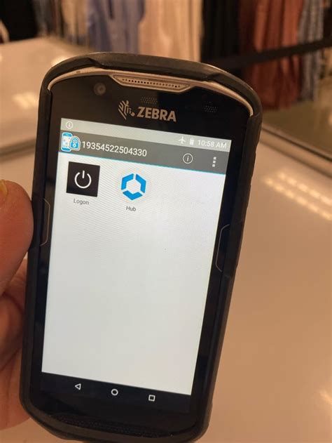 Zebra Scanner Off Airplane Mode