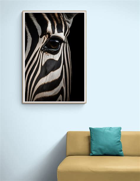 Zebra Wall Art Africa