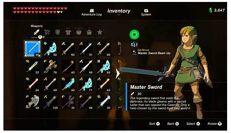 Zelda Breath Of The Wild Armor Sets Bonuses Guide