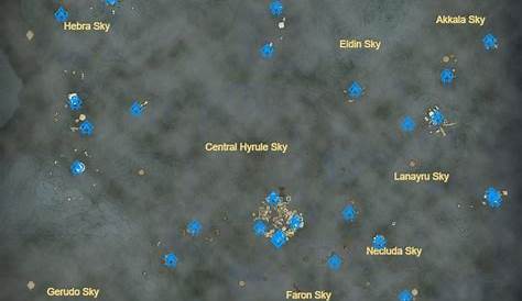 Zelda Tears of the Kindgom: Alle 152 Schreine + Lösungen [+Map]