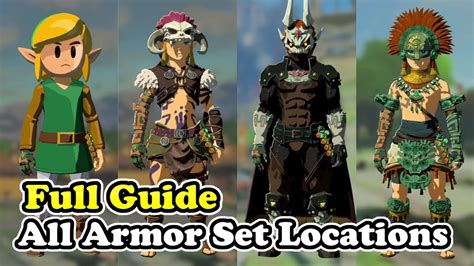 Zelda Armor Sets Locations