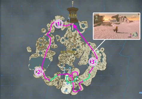 zelda great sky island map