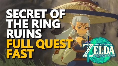 zelda tears of the kingdom ring ruins quest