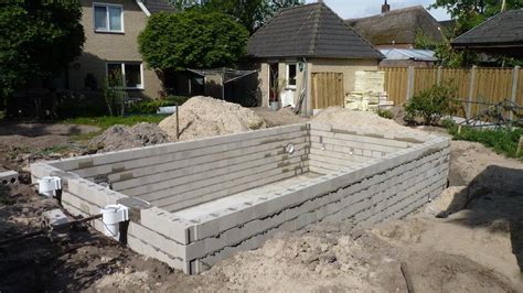 Zelf Zwembad Metselen