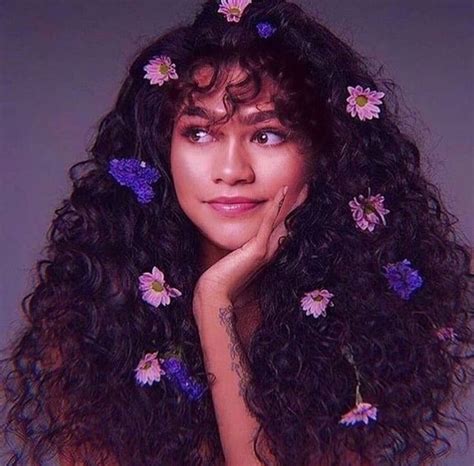 Zendaya Aesthetic Flowers