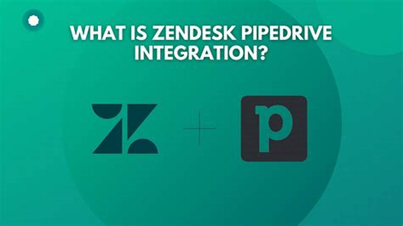 Zendesk Pipedrive Integration