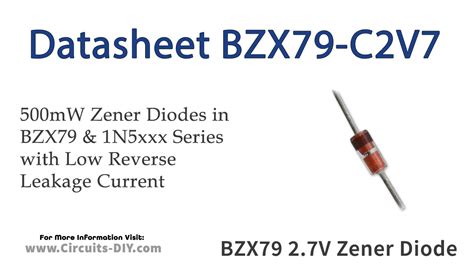 Zener Diode 2.7 V Datasheet