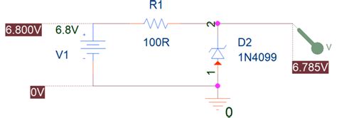 Zener Diode Overvoltage Protection