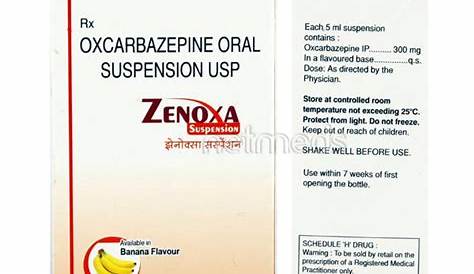 Buy Zenoxa Oral Suspension, Oxcarbazepine Online