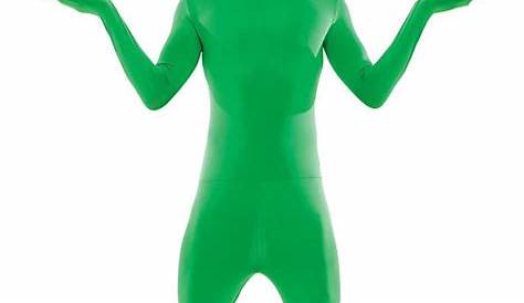 Vert clair costume lycra zentai Super X Studio