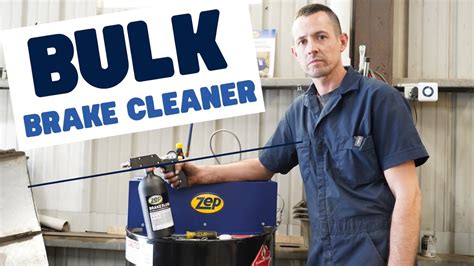 Zep Bulk Brake Cleaner Program