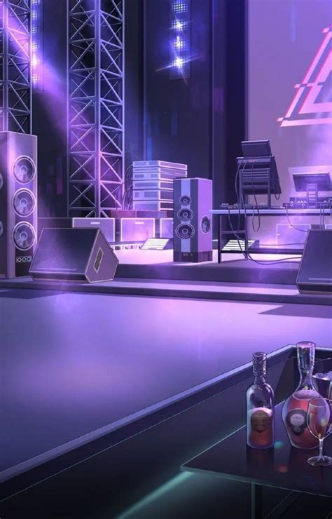 Zepeto Background Aesthetic Dark Stage