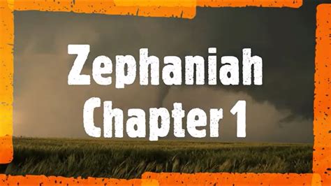 Zephaniah Chapter 1 Pastor Dale RCF