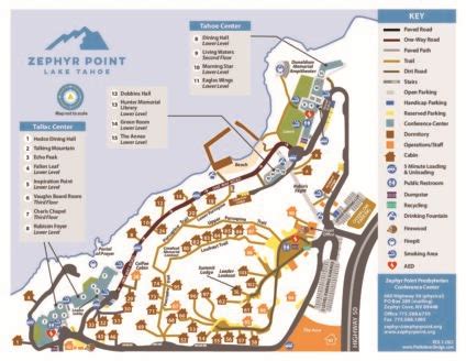 Zephyr Point Conference Center Map