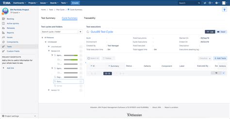 Zephyr Testing Tool Jira