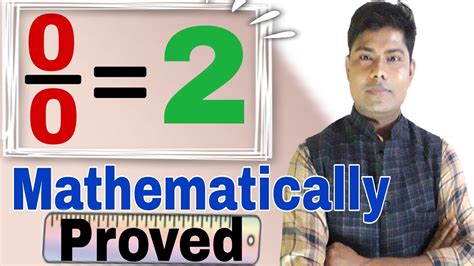 Zero Divided By Zero Is Equal To 2