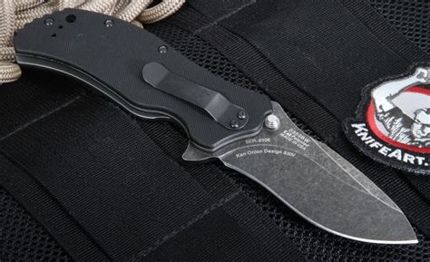 Zero Tolerance ZT Knives 0350BW Blackwash Knife - KnifeJoy